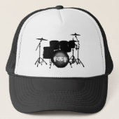 batteur - casquette noir (Devant)