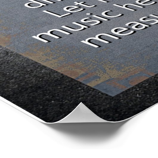 Batteur Différent — Citation Thoreau - Impression  (Coin)