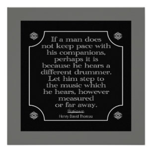 Batteur Différent — Grandes affiches