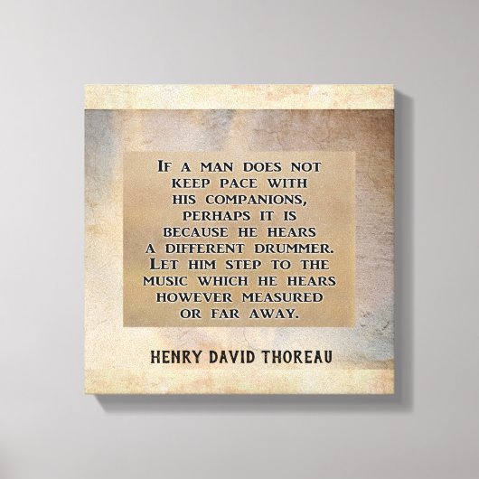 Batteur différent — Impression de toile (Recto)