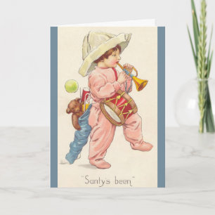 Batteur Jouer avec la carte de jouets de Noël