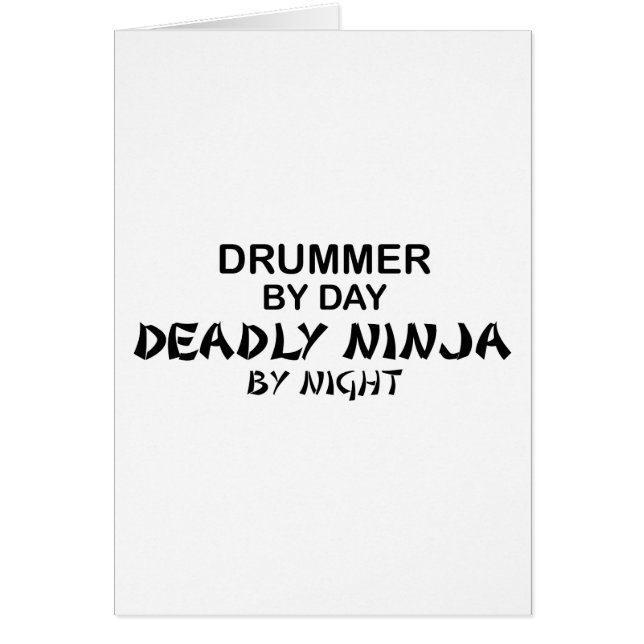 Batteur Ninja mortel par nuit (Devant)
