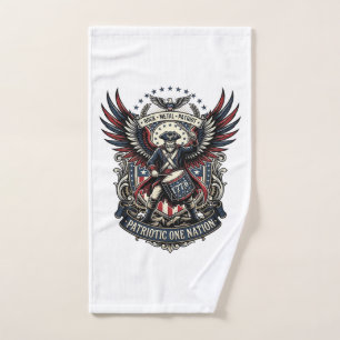 Batteur Patriotique De Musique De Liberté Rock Mét