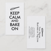 Battez les cartes de visite pour le chef de (Devant / Derrière)