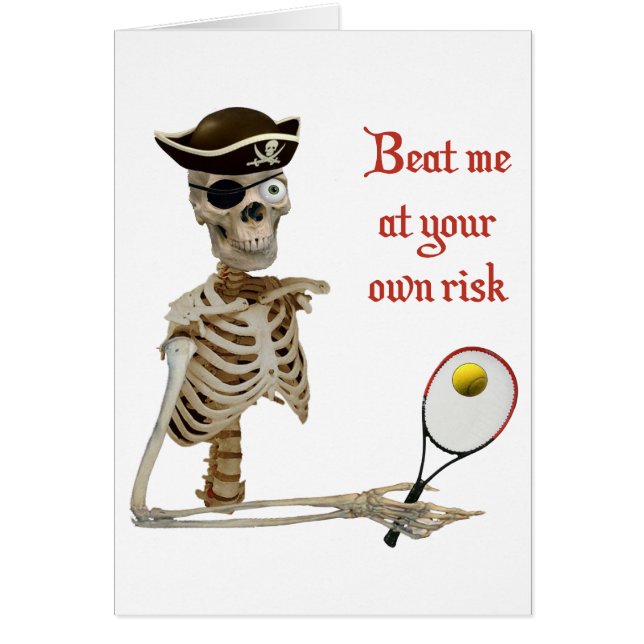 Battez-moi pirate de tennis (Devant)