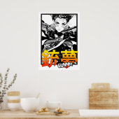 Battle Angel gunnm Poster (Keuken)