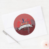 Battle Born Satanists - Stickers du nord du Nevada (Enveloppe)