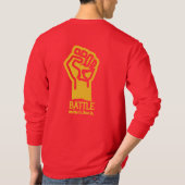 Battle faction long-sleeve T T-shirt (Achterkant)