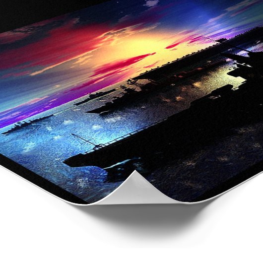 Battle Fleet - Fin - Poster (Hoek)