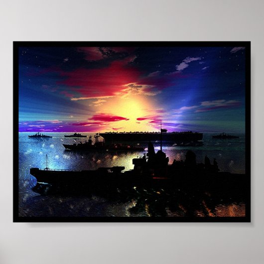 Battle Fleet - Fin - Poster (Voorkant)