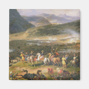 Battle Mount Thabor, detail Napoleon en zijn Magneet