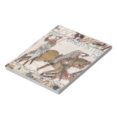 Battle of Hastings- Bayeux Tapestry King Harold Notitieblok (Gedraaid)