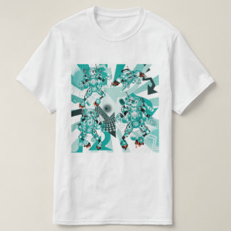 Battle of the Hiphop Robots T-shirt