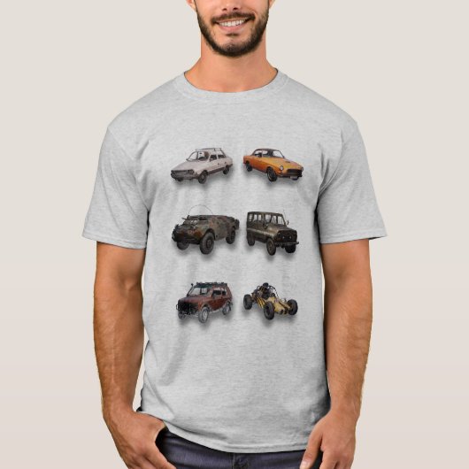 Battle Rides Galore - PUBG TShirt (Mannen) (Voorkant)