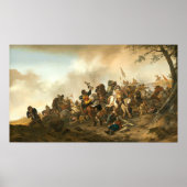Battle Scene - Poster d'art Philips Wouwerman (Devant)