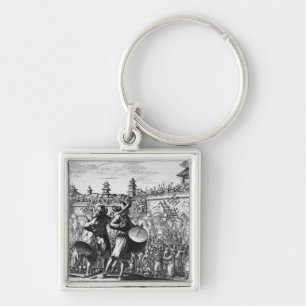 Battle scene sleutelhanger
