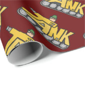 Battle Tank Cadeaupapier (Rol Hoek)