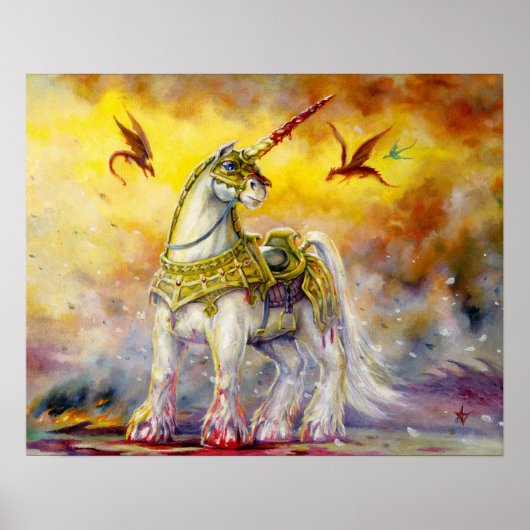Battle Unicorn Poster (Voorkant)