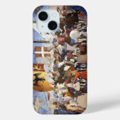 BATTLE VAN HERACLIUS, DOOR Piero Della Francesca Case-Mate iPhone Case (Achterkant)