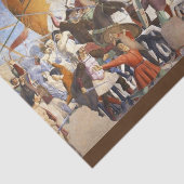 BATTLE VAN HERACLIUS, DOOR Piero Della Francesca Tissuepapier (Detail)