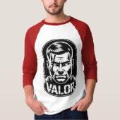 Battle-versleten Commando T-shirt Graphic (Voorkant)