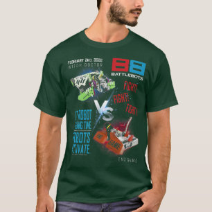 Battlebots Februari 3e hoofdevenement Witch Doctor T-shirt