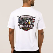 Battlefield Badgers T-shirt (Achterkant)