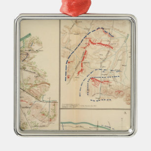 Battlefield, Nashville, Tenn Metalen Ornament
