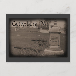 Battlefield of Gettysburg Briefkaart
