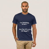 Battlefield-scherm T-shirt (Voorkant volledig)