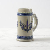 Battlehawks Beer Stein Bierpul (Voorkant rechts)