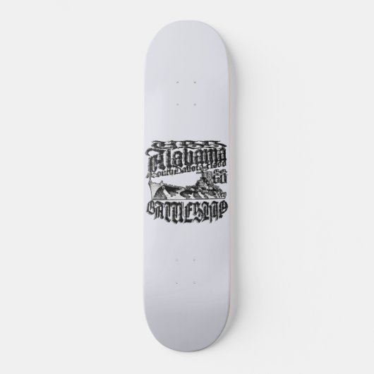Battleship Alabama 8 1/8-inch skateboard (Voorkant)
