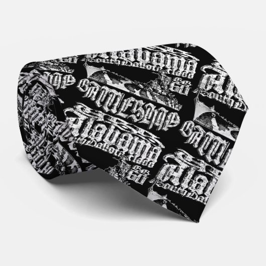 Battleship Alabama Stropdas Stropdas (Opgerold)