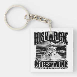 Battleship Bismarck Sleutelhanger