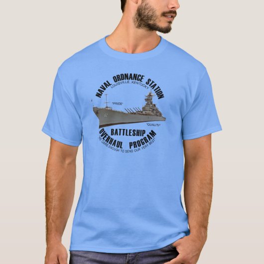 Battleship Program van NOSL (Light Shirt) T-shirt (Voorkant)