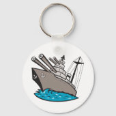 Battleship Sleutelhanger (Voorkant)