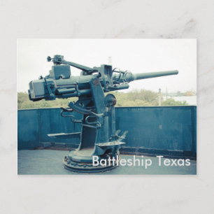 Battleship Texas San Jacinto State Park Briefkaart