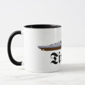 Battleship Tirpitz Mug (Gauche)