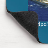 Battleship Uss New Jersey  Muismat (Hoek)