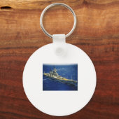 Battleship Uss New Jersey  Sleutelhanger (Voorkant)