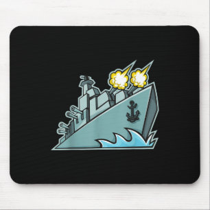 Battleship Vliegtuig Drager War Ship Graphic Muismat