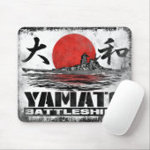 Battleship Yamato Mousepad Muismat (Met muis)