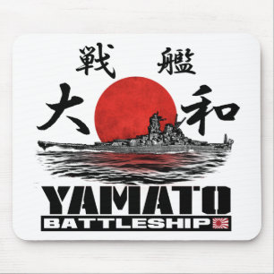 Battleship Yamato Mousepad Muismat