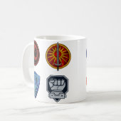 Battletech Clan Koffiemok (Voorkant links)