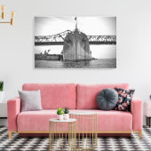 Battlship Cove Canvas Wrap (Insitu (Woonkamer))