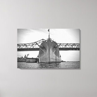 Battlship Cove Canvas Wrap