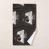 BATTRE LES LYRIQUES DE COMPÉTENCES SUR L'HIP HOP T (Serviette à main)