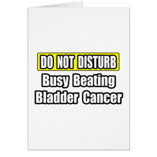 Battre Occupé Cancer de la vessie