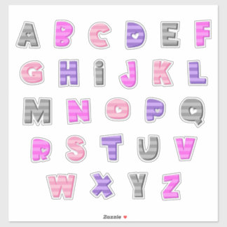 BATTY - A tot Z - 'lager hoesje' Sticker