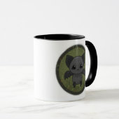 Batty About Nature - Mug à thème gothique/païen (Devant droit)